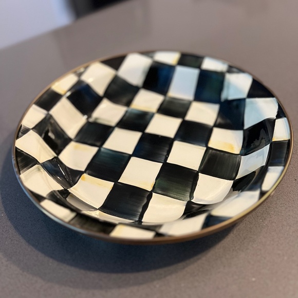 Mac-Kenzie Childs Other - Courtly Check Small serving dish